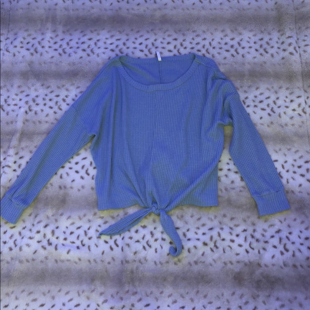 Baby blue sweater